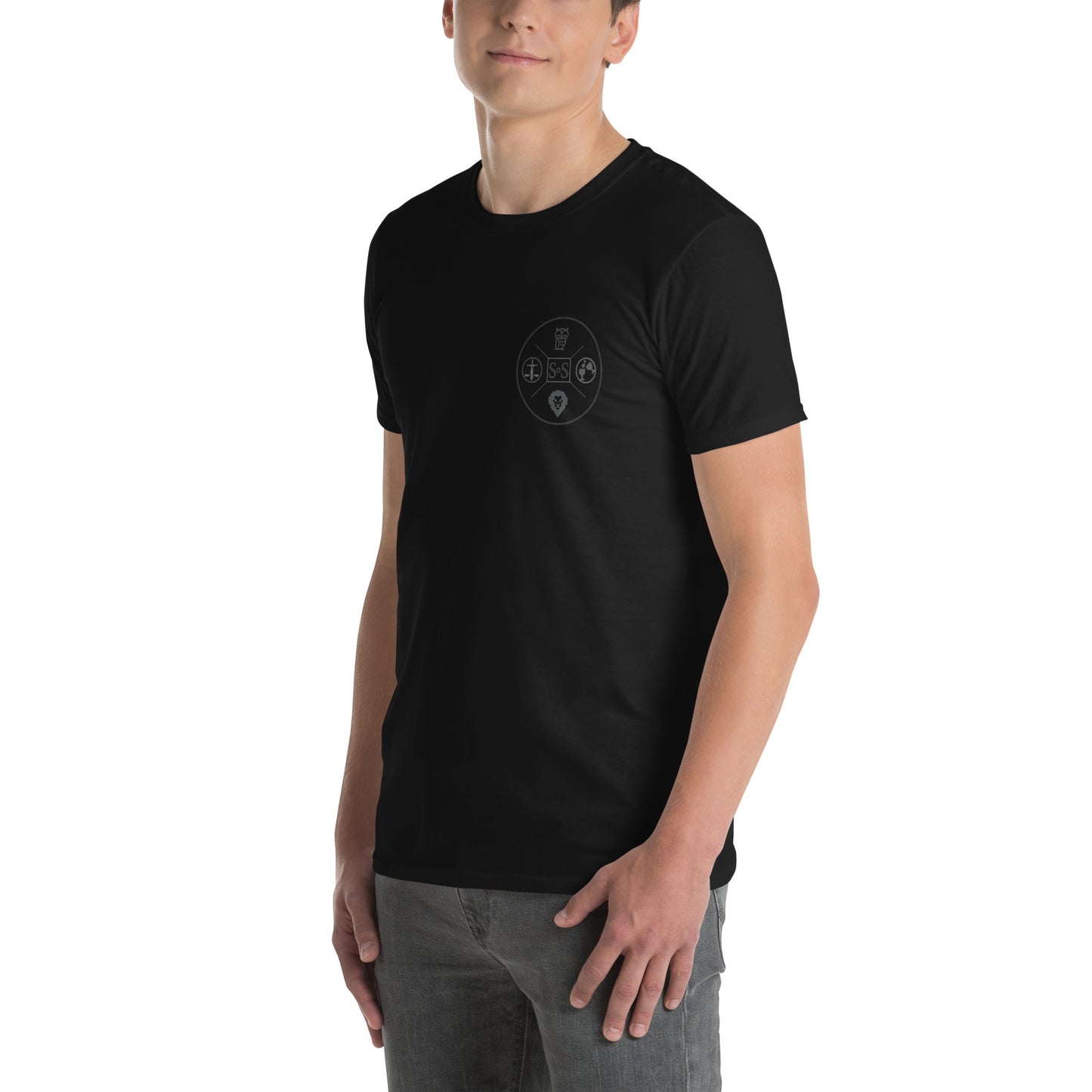 "The Happiness of Your Life Depends Upon the Quality of Your Thoughts" Marcus Aurelius T-Shirt | Stoic Philosophy Unisex Tee