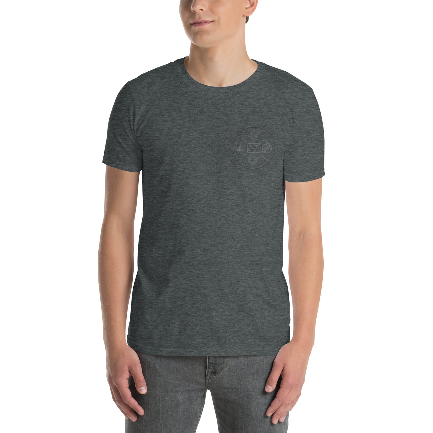 "The Happiness of Your Life Depends Upon the Quality of Your Thoughts" Marcus Aurelius T-Shirt | Stoic Philosophy Unisex Tee