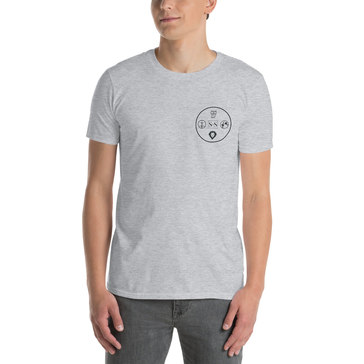 "The Happiness of Your Life Depends Upon the Quality of Your Thoughts" Marcus Aurelius T-Shirt | Stoic Philosophy Unisex Tee