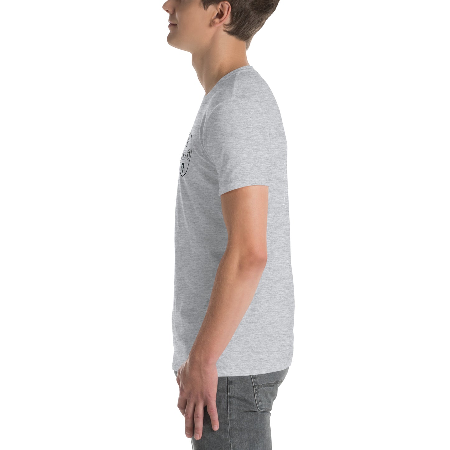 "The Happiness of Your Life Depends Upon the Quality of Your Thoughts" Marcus Aurelius T-Shirt | Stoic Philosophy Unisex Tee