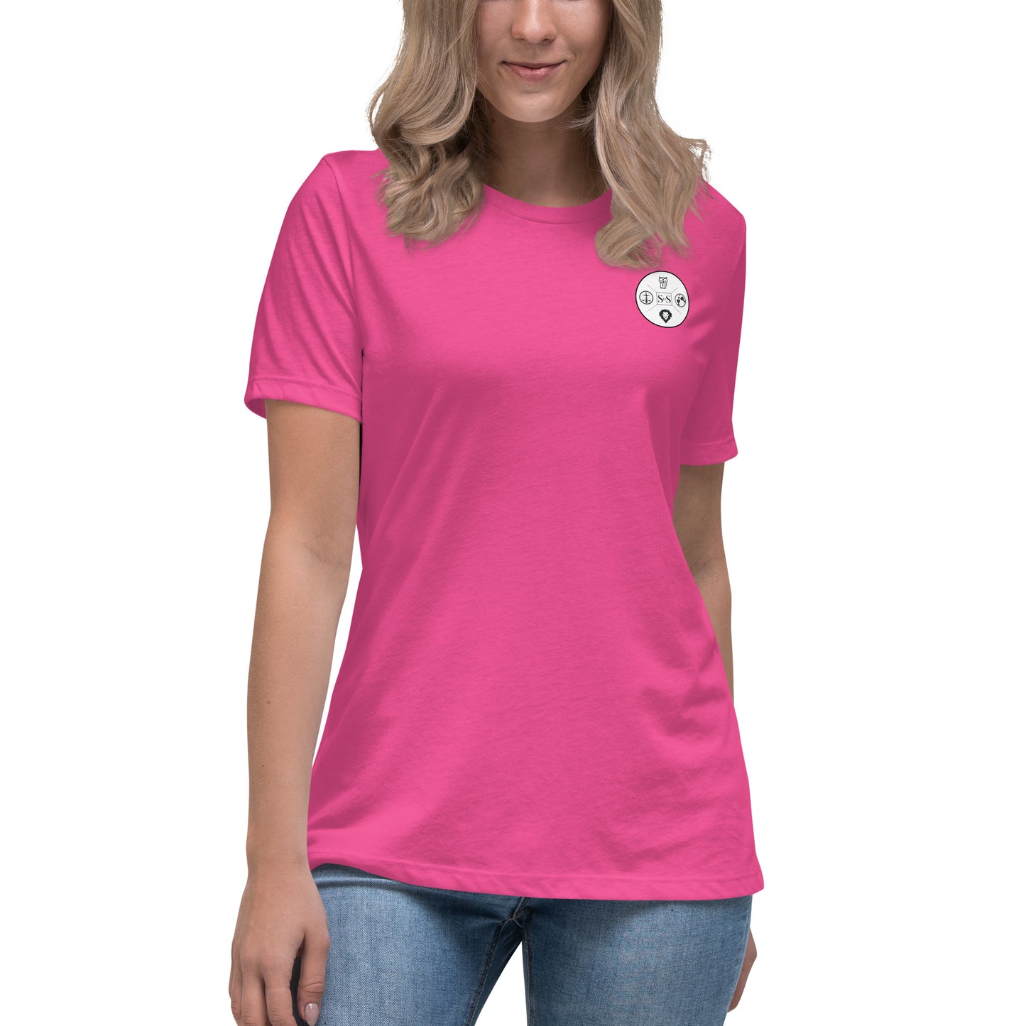 Woman's T-Shirt - Marcus Aurelius 'The Happiness of Your Life' Stoicism Quote