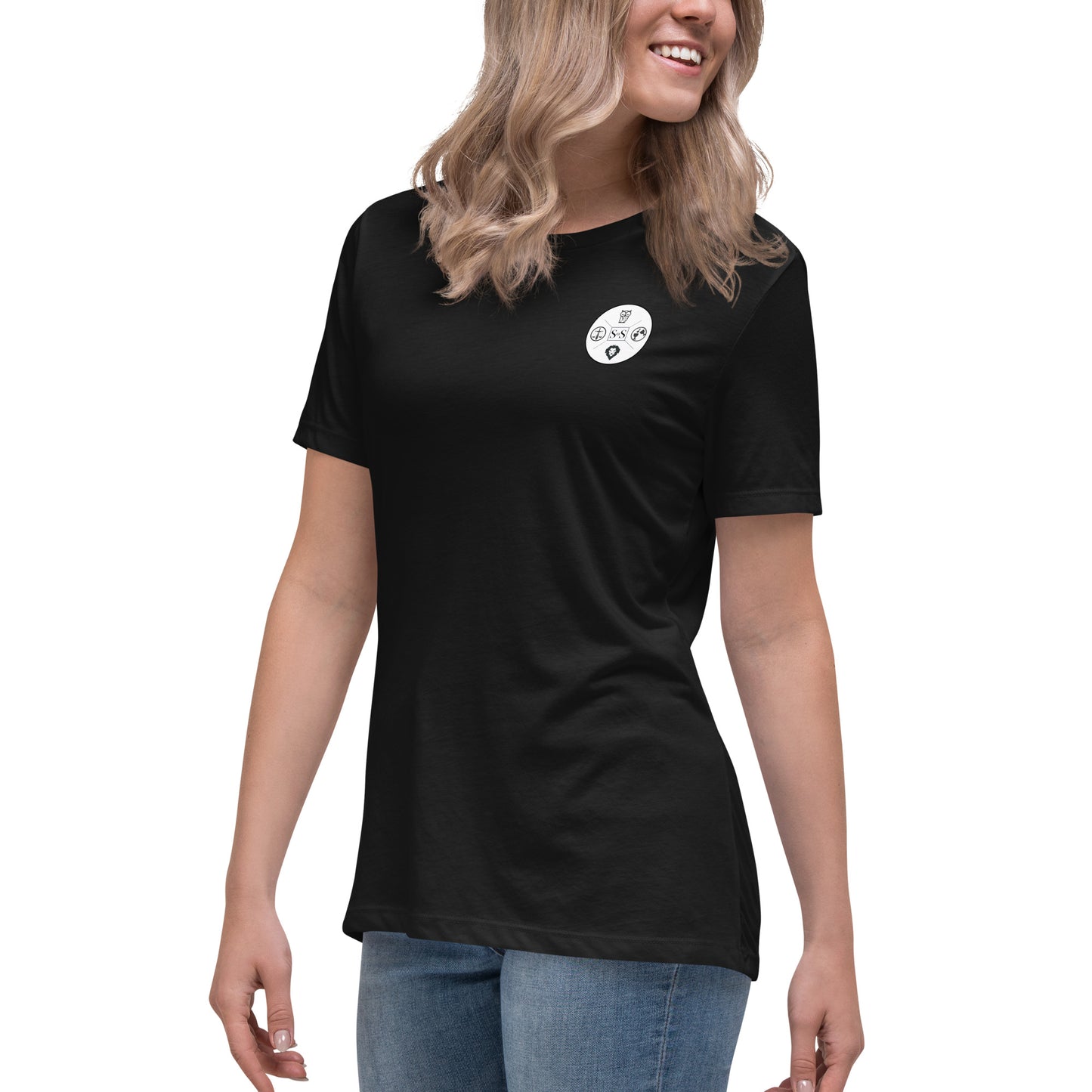 Woman's T-Shirt - Marcus Aurelius 'The Happiness of Your Life' Stoicism Quote