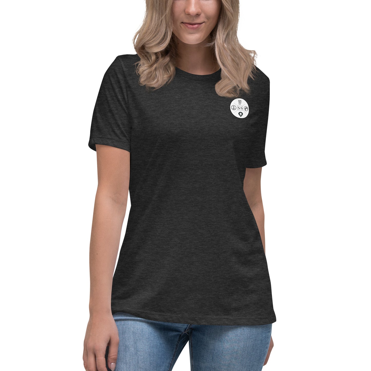 Woman's T-Shirt - Marcus Aurelius 'The Happiness of Your Life' Stoicism Quote