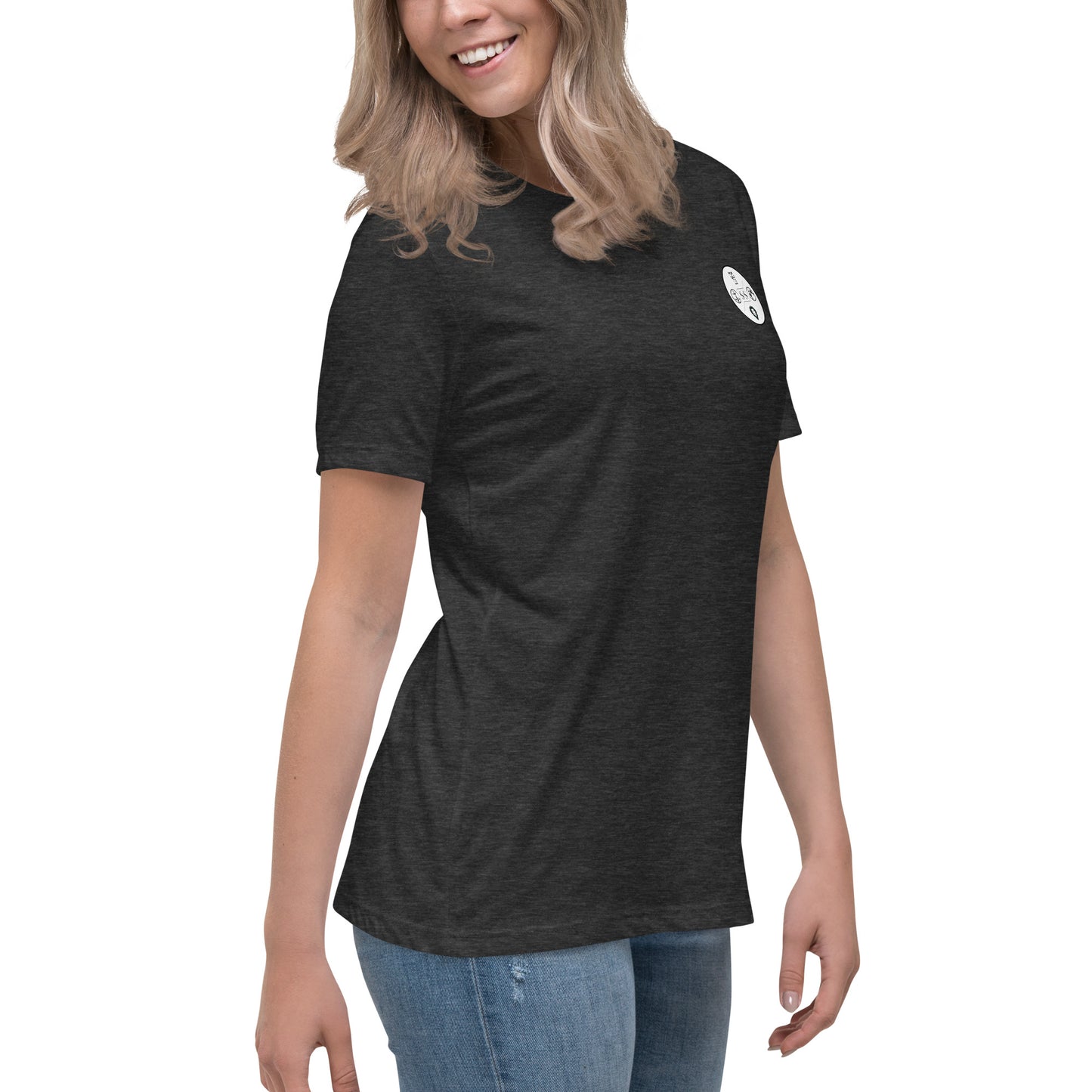 Woman's T-Shirt - Marcus Aurelius 'The Happiness of Your Life' Stoicism Quote