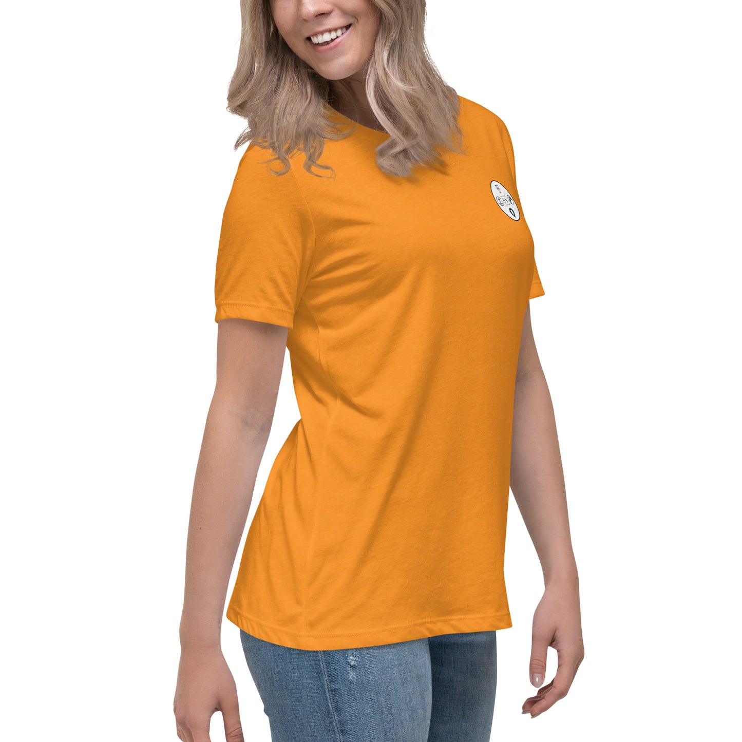 Woman's T-Shirt - Marcus Aurelius 'The Happiness of Your Life' Stoicism Quote