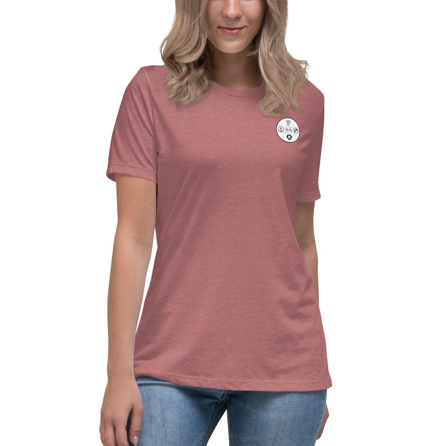 Woman's T-Shirt - Marcus Aurelius 'The Happiness of Your Life' Stoicism Quote