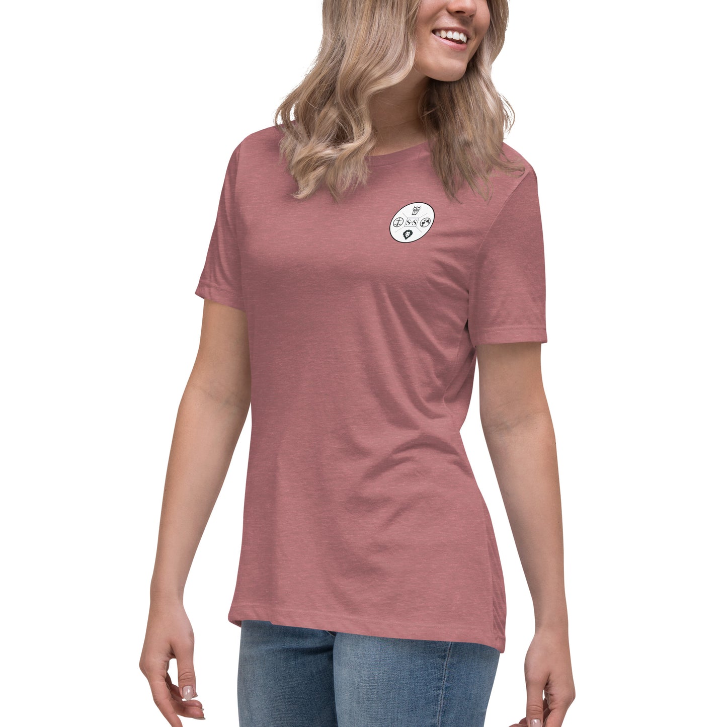 Woman's T-Shirt - Marcus Aurelius 'The Happiness of Your Life' Stoicism Quote