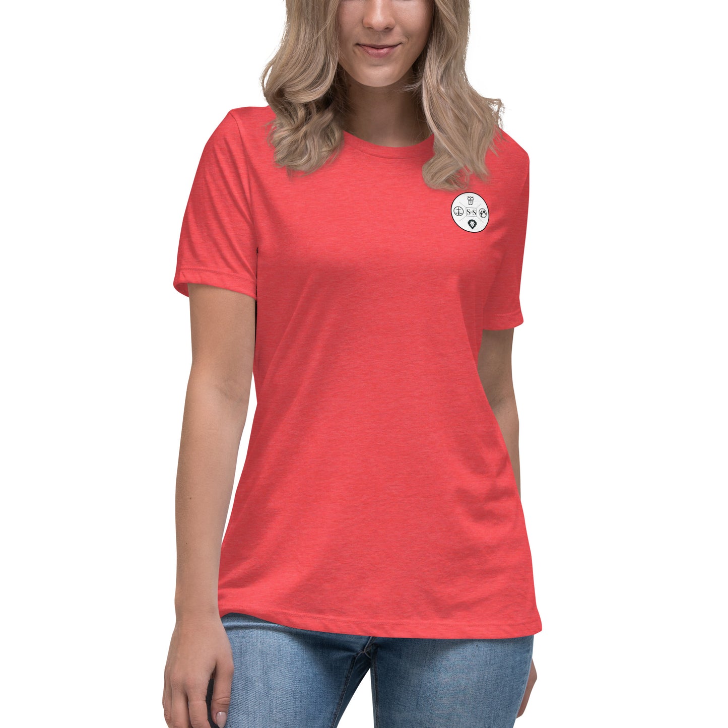 Woman's T-Shirt - Marcus Aurelius 'The Happiness of Your Life' Stoicism Quote