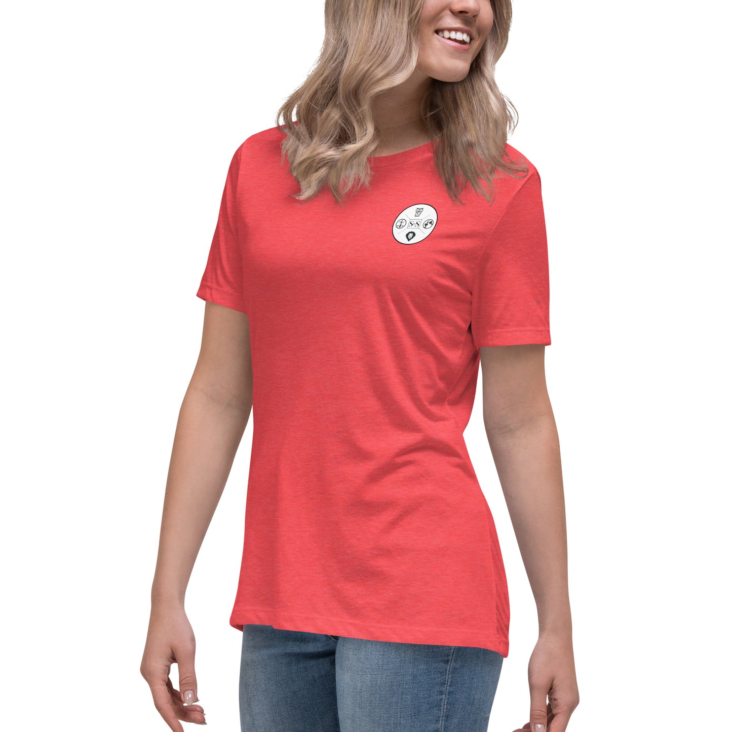 Woman's T-Shirt - Marcus Aurelius 'The Happiness of Your Life' Stoicism Quote