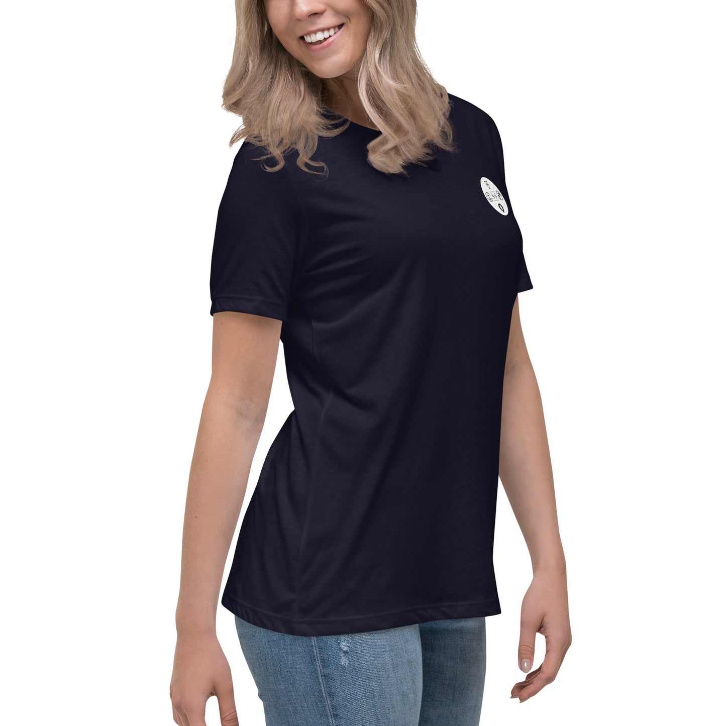Woman's T-Shirt - Marcus Aurelius 'The Happiness of Your Life' Stoicism Quote