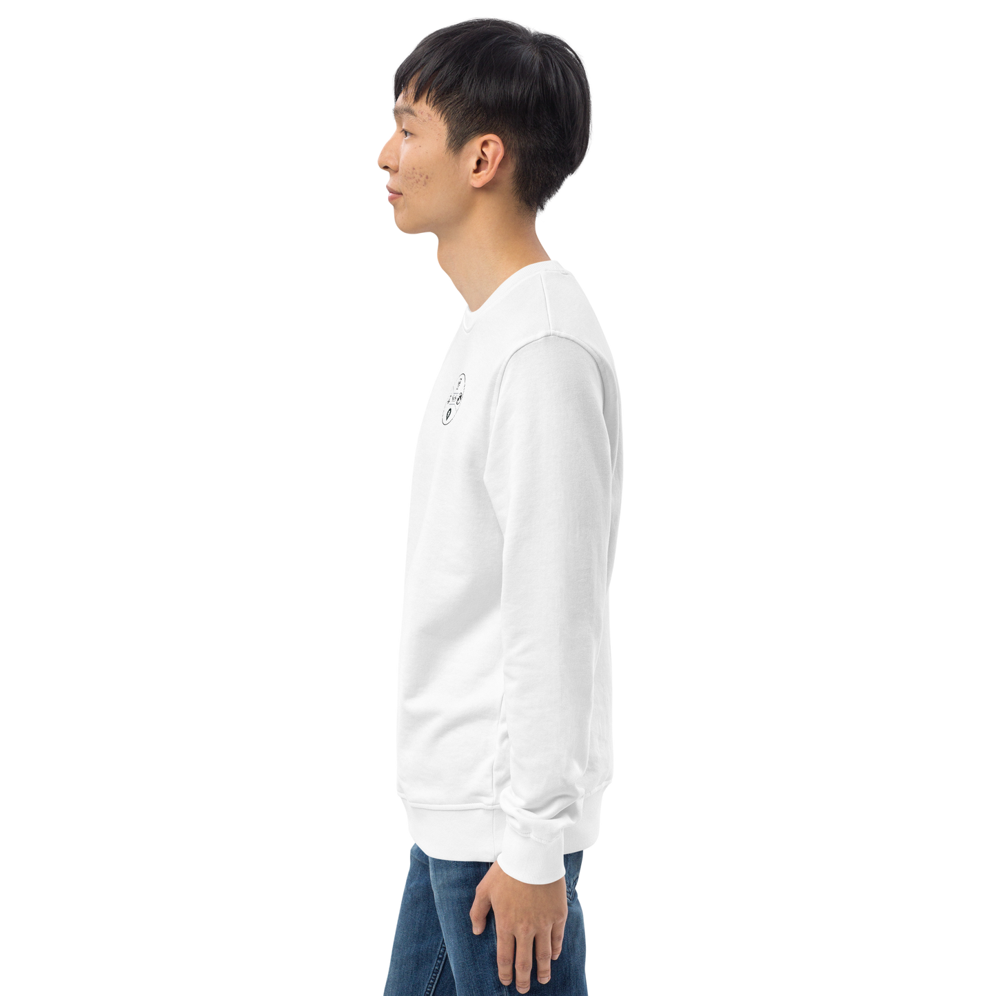 White "The Happiness of Your Life Depends Upon the Quality of Your Thoughts" Aurelius Unisex Long-Sleeve | Stoic Philosophy Apparel