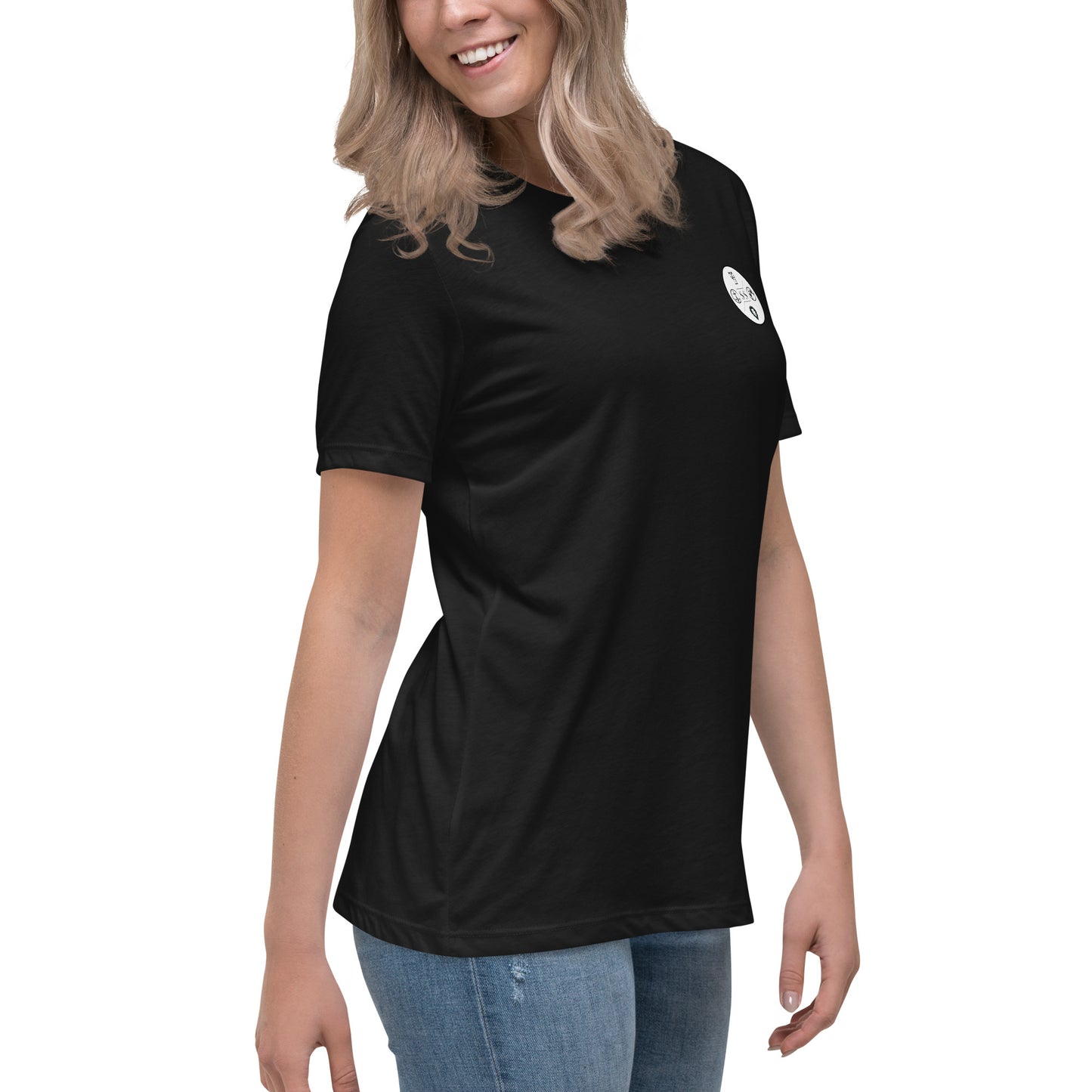 Woman's T-Shirt - Marcus Aurelius 'The Happiness of Your Life' Stoicism Quote